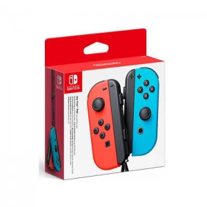 Comandos Nintendo Joy-Con Azul Néon/Vermelho Néon